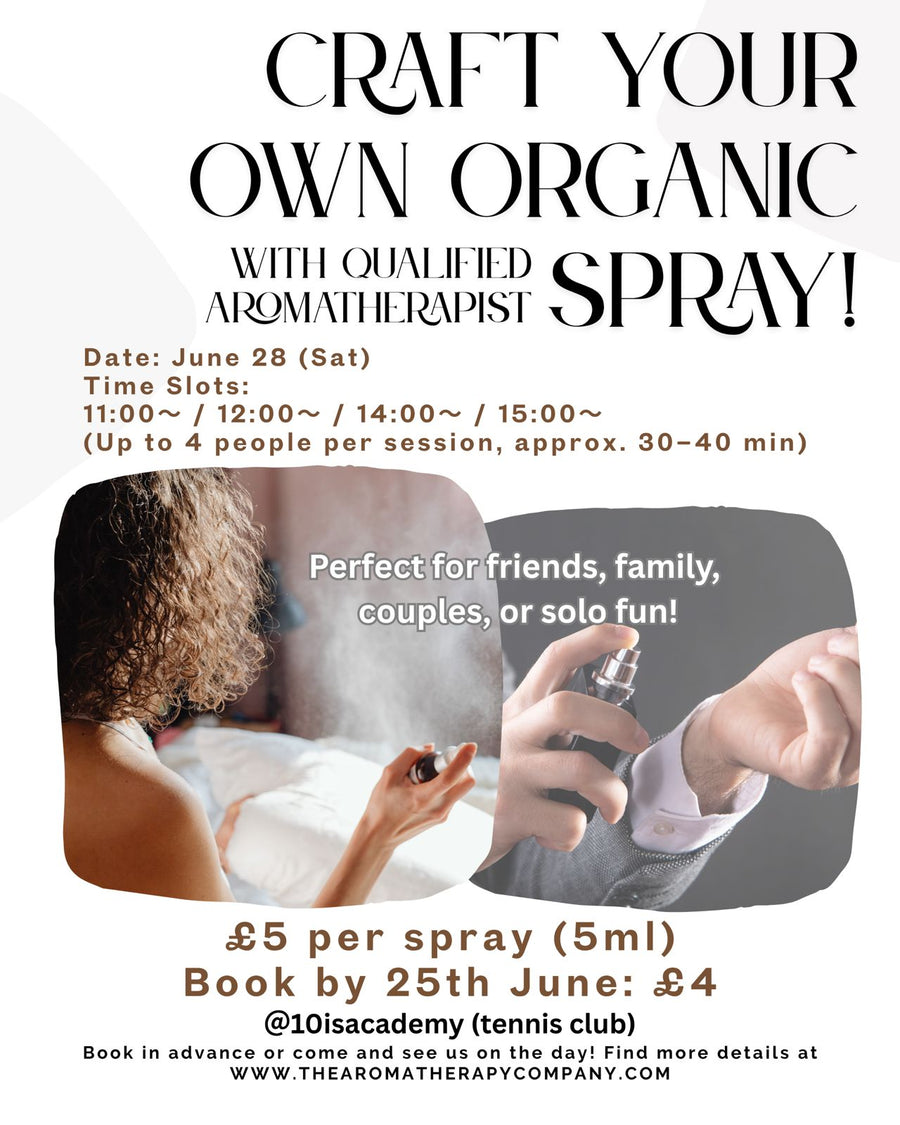 Craft Your Own Organic Spray@10isacademy(tennis academy)